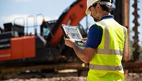 Das Panasonic Toughbook ist der ideale Computer auf der Baustelle