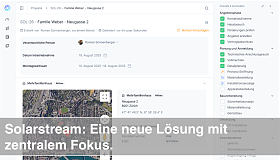 Solarstream, smartconext, Baubranche, Aufträge, Baugesuche