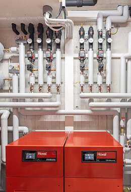 Wärmepumpe Innen Keller UltraSource Hoval